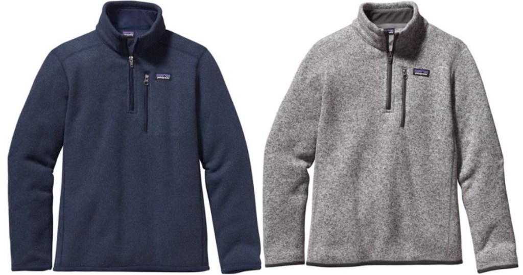 boys patagonia fleece jackets