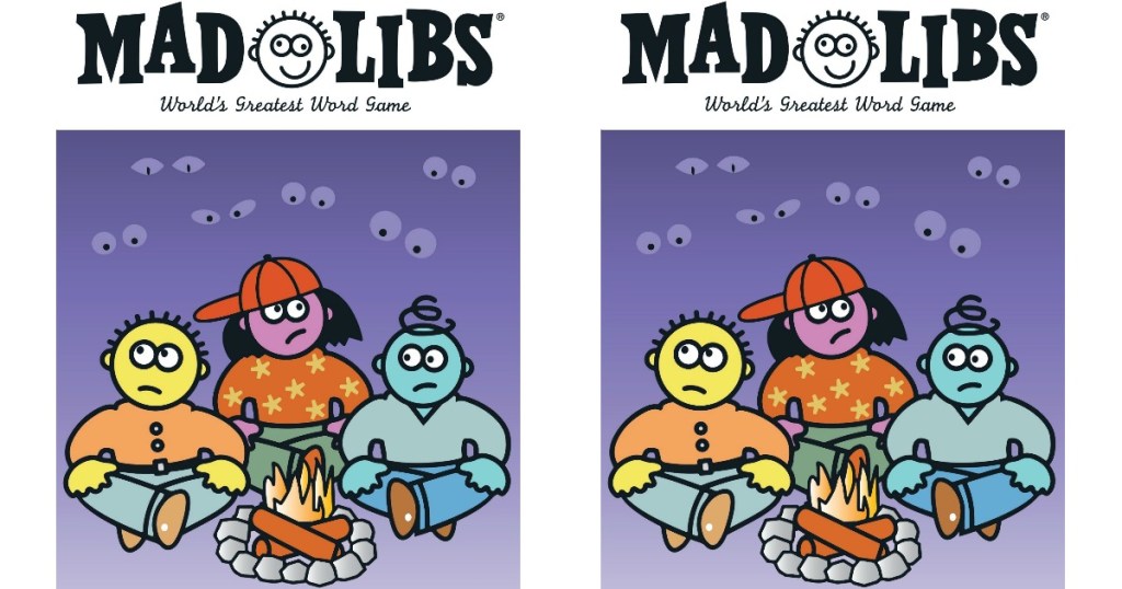 cover of Camp Daze Mad Libs books