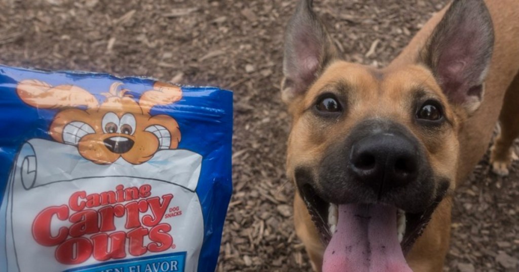 Canine Carry Outs Dog Treats by dog