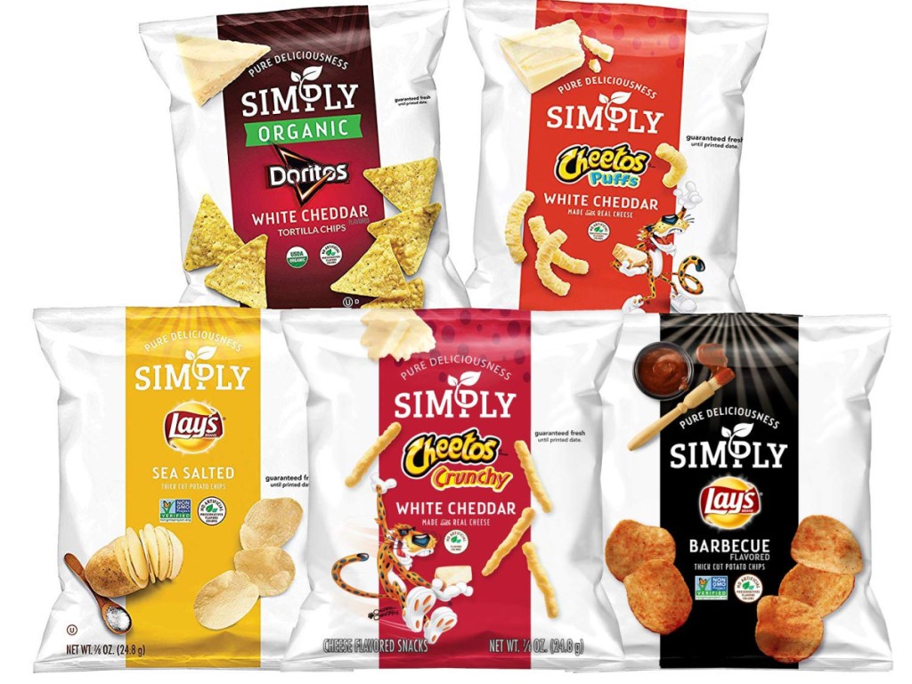 Cheetos and Lay's Simply 