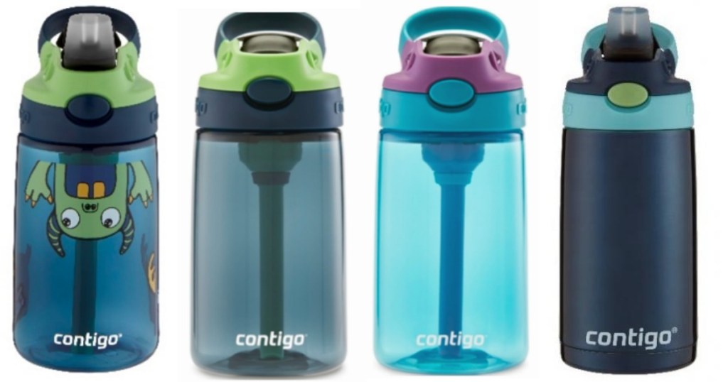4 Contigo water bottles