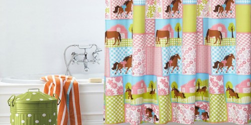 FUN Shower Curtains as Low as $3.38 at Walmart (Regularly $13)