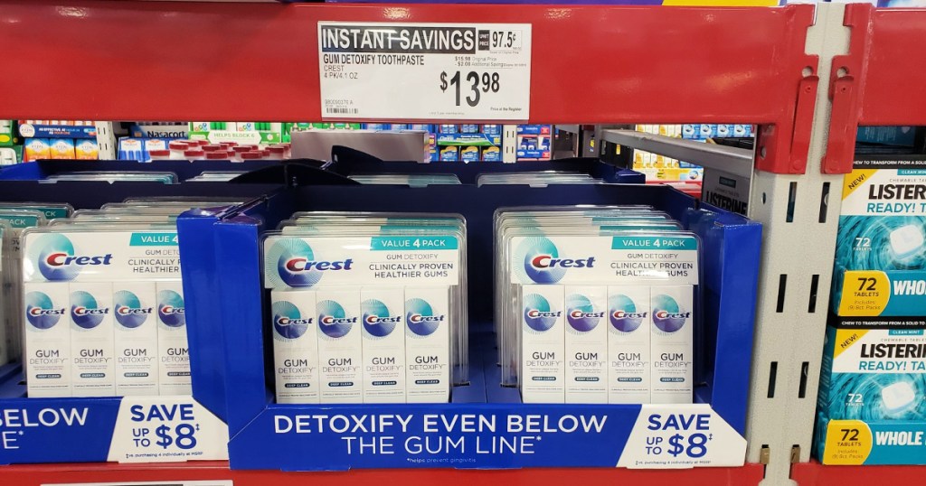 Crest Gum Detoxify