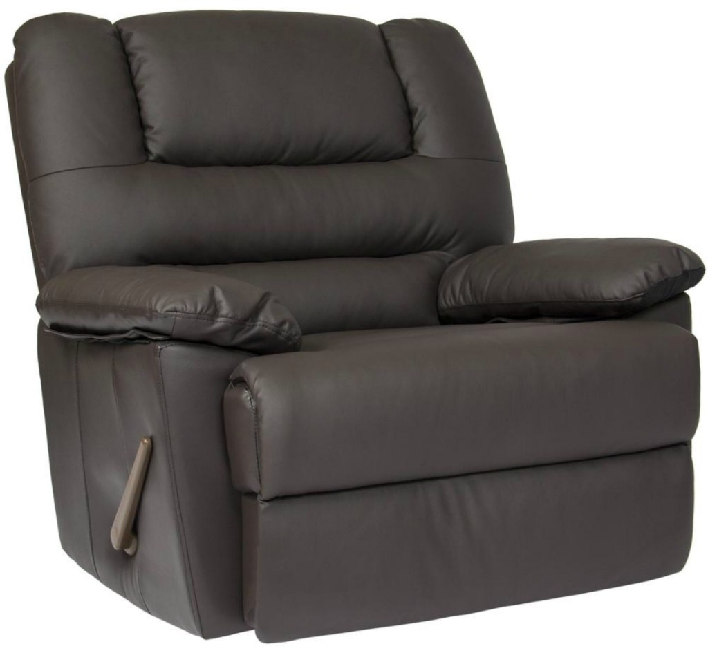 brown rocker recliner chair