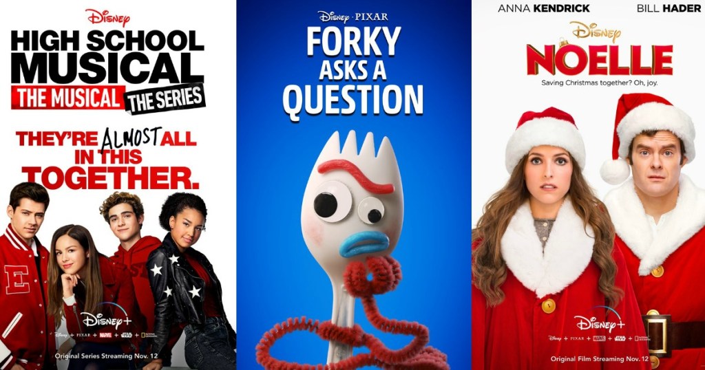 Disney Plus movie posters