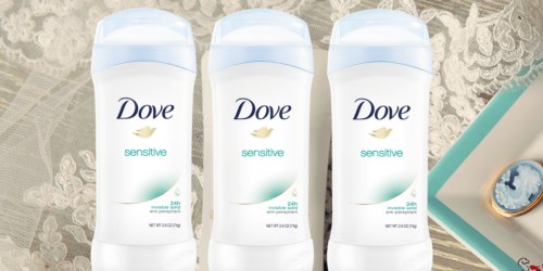 Dove Sensitive Skin Deodorant 6-Pack Only $10.89 Shipped at Amazon (Just $1.82 Each)