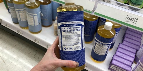 40% Off Dr. Bronner’s Castile Soap 32oz Bottles on Walgreens.com