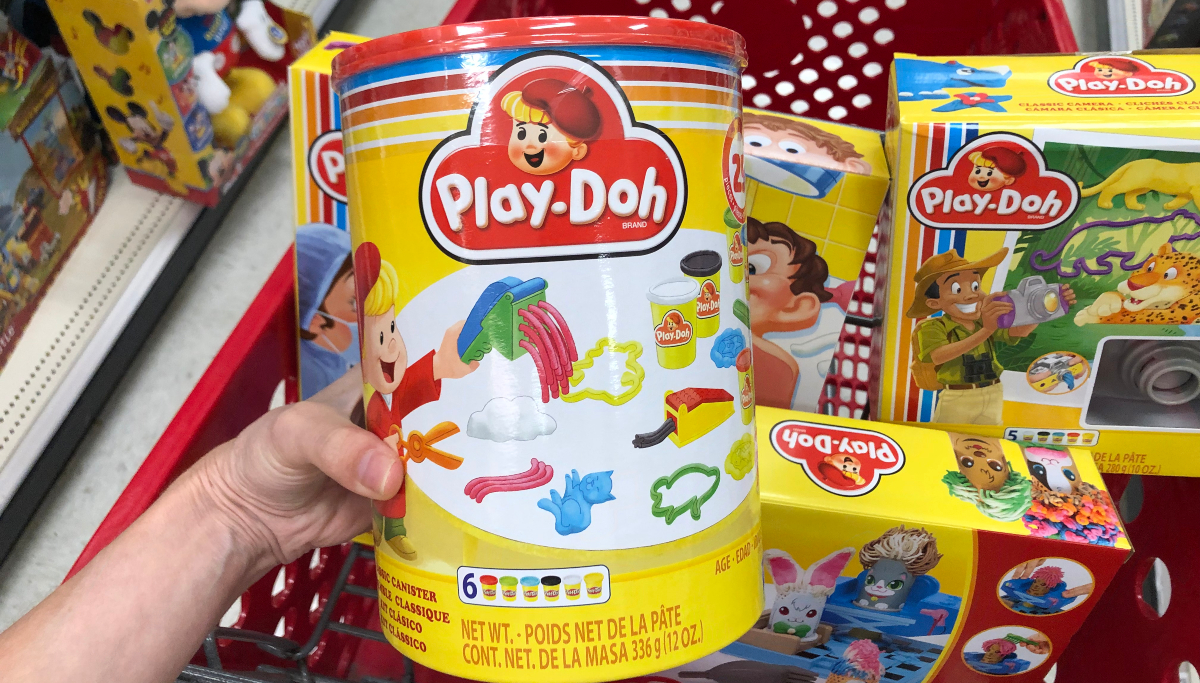 Play-Doh retro canister at Target