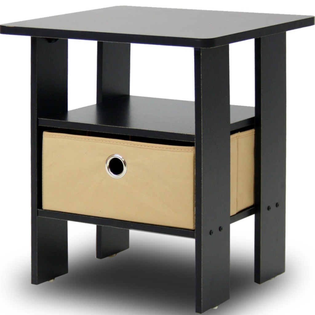 Dark brown night stand
