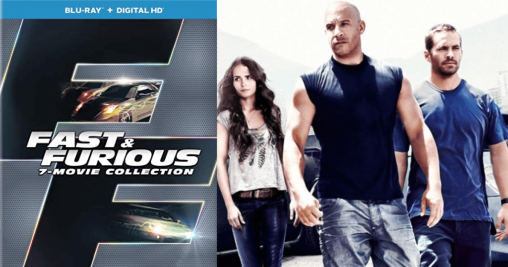 Fast & Furious 7-Movie Collection Blu-Ray + Digital HD