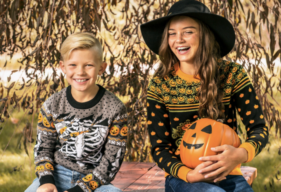 Halloween Kids Ugly Sweaters