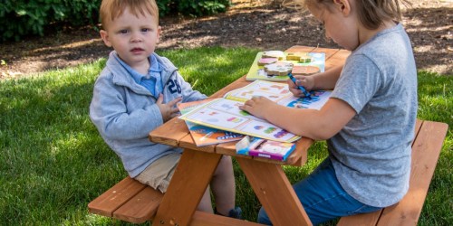 Kids Wooden Picnic Table Only $39.99 Shipped (Regularly $90)