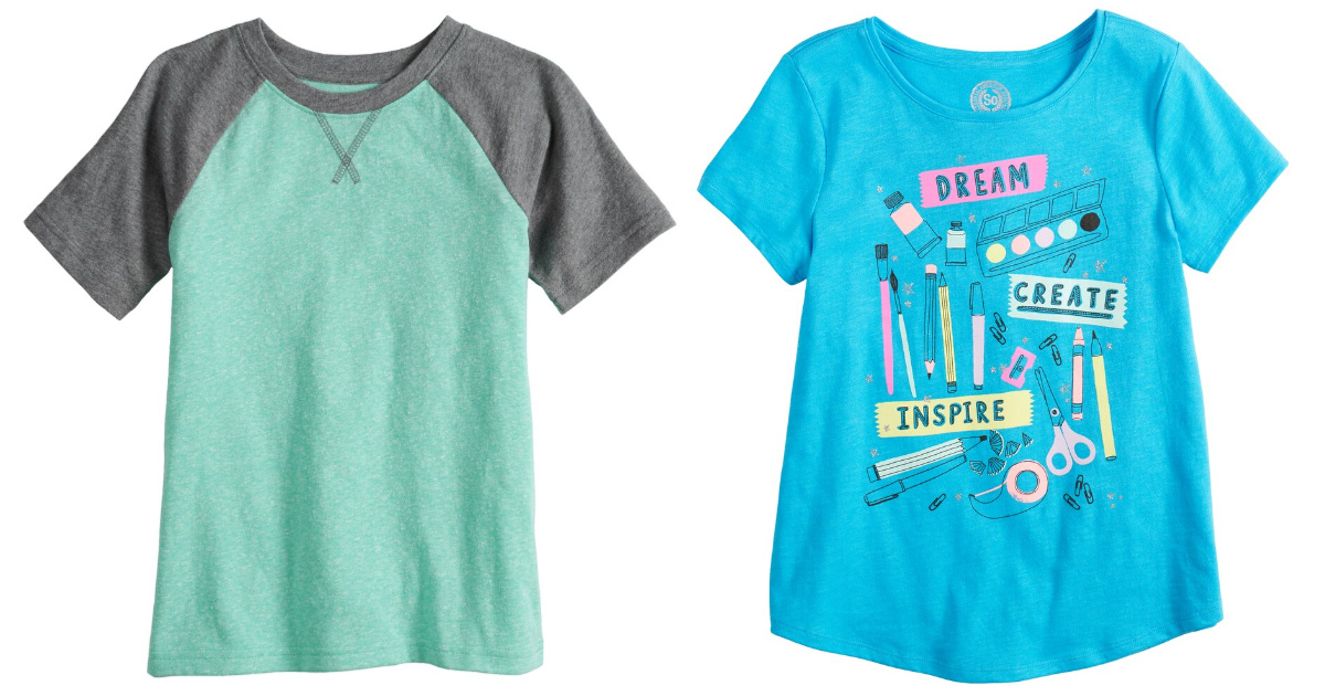 kids tshirts kohls