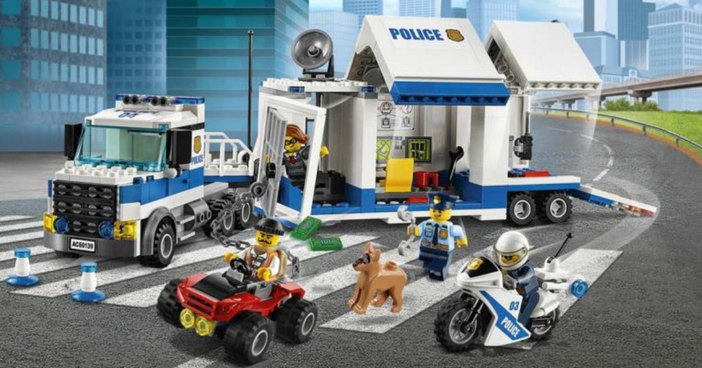 lego city police mobile command center set