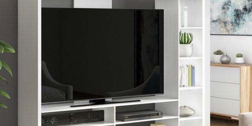 Mainstays Entertainment Center Only $85 Shipped (Regularly $159)