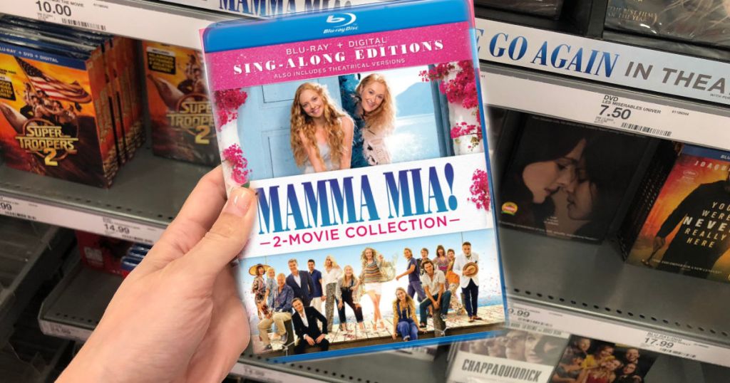 mamma mia blu ray