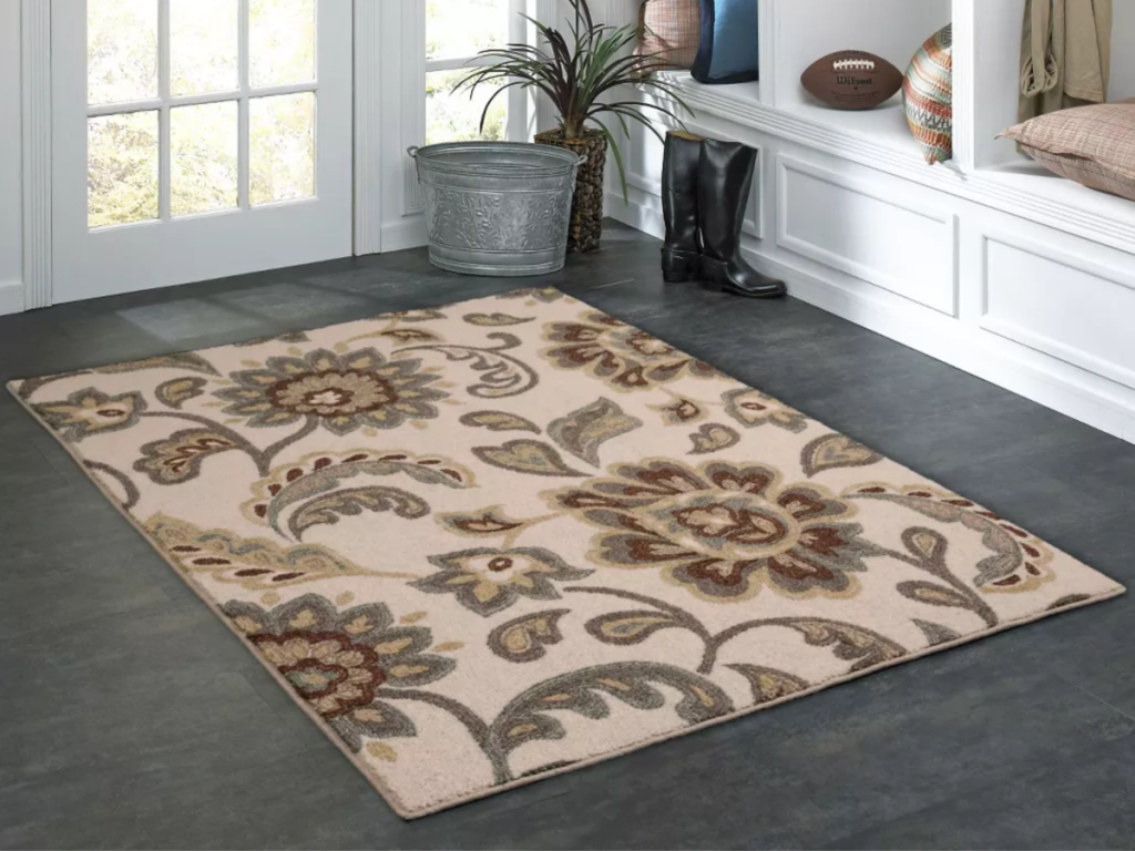 Maples Rugs Paisley Floral Accent Rug