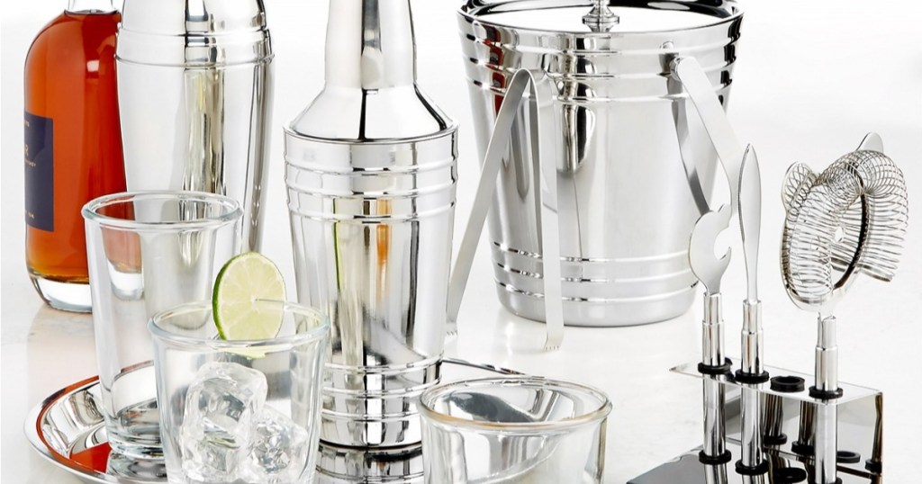 martha stewart collection barware
