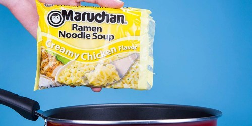 Maruchan Ramen 24-Packs from $5.76 Shipped on Amazon (Just 24¢ Each)