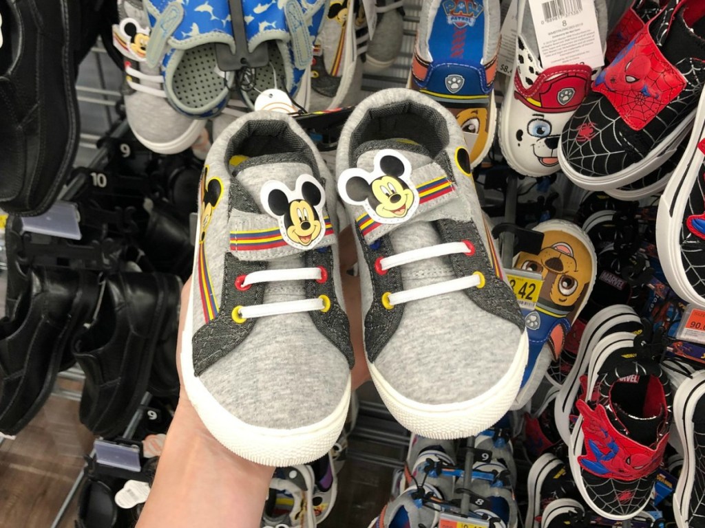 Mickey Shoes at Walmart