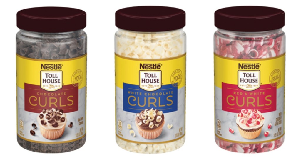 Nestle chocolate curls