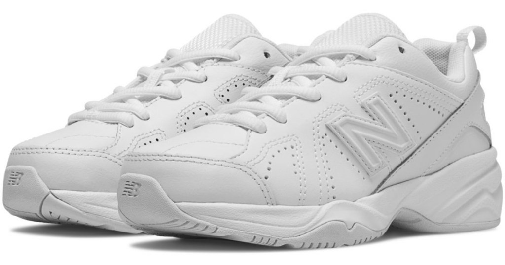 white new balance kids sneakers