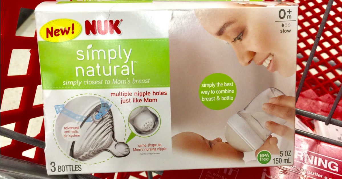 Nuk Simply Natural 3 pack in Target cart