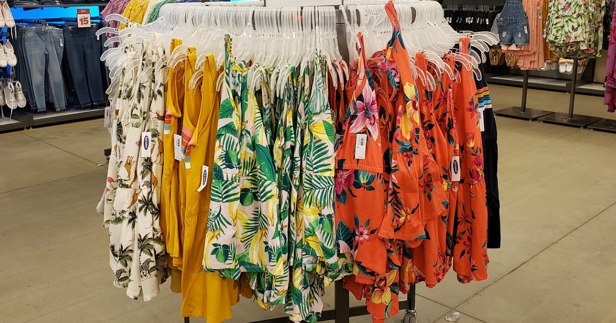 Old Navy Kids Rompers on rack