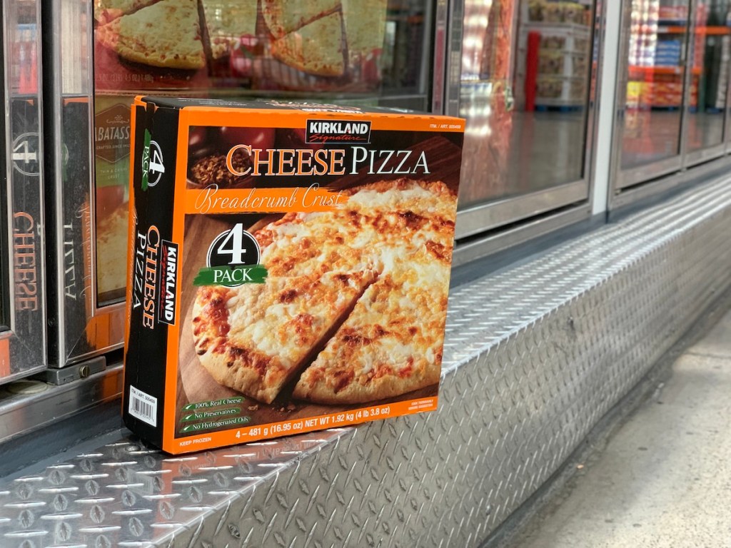 Kirkland Signature Cheese Pizza 4-Count