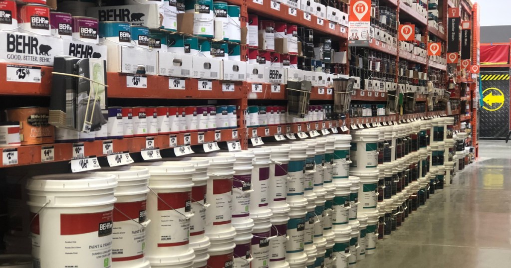 paint at home depot