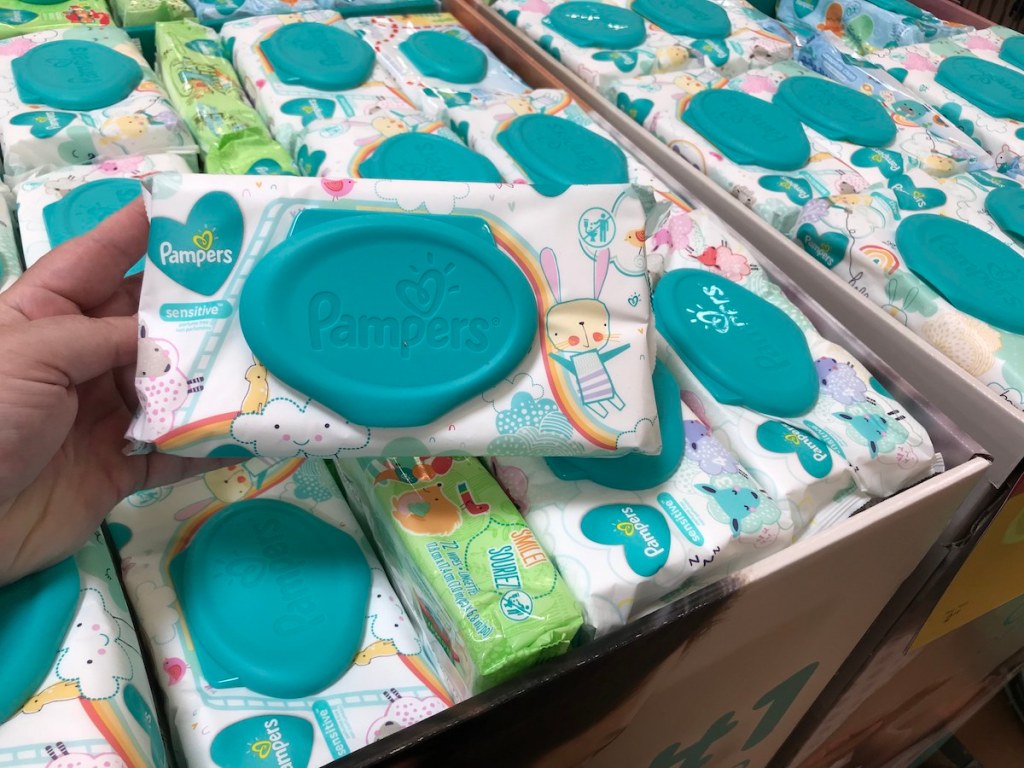 Pampers wipes