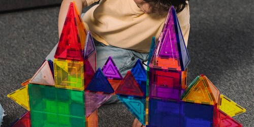 Picasso Tiles Magnetic Building Blocks 60-Piece Set Only $18.99 on Zulily (Regularly $80)
