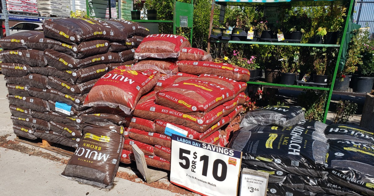 Premium 2-cu ft Hardwood Mulch – Black, Red or Dark Brown