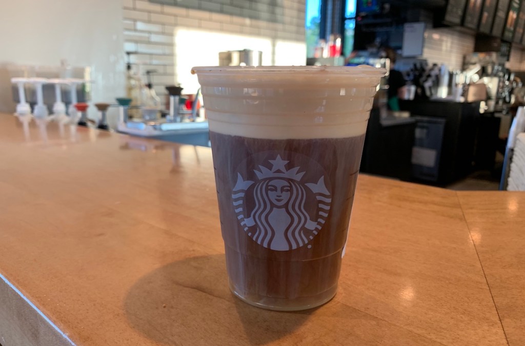 Pumpkin Cold Brew at Starbucks