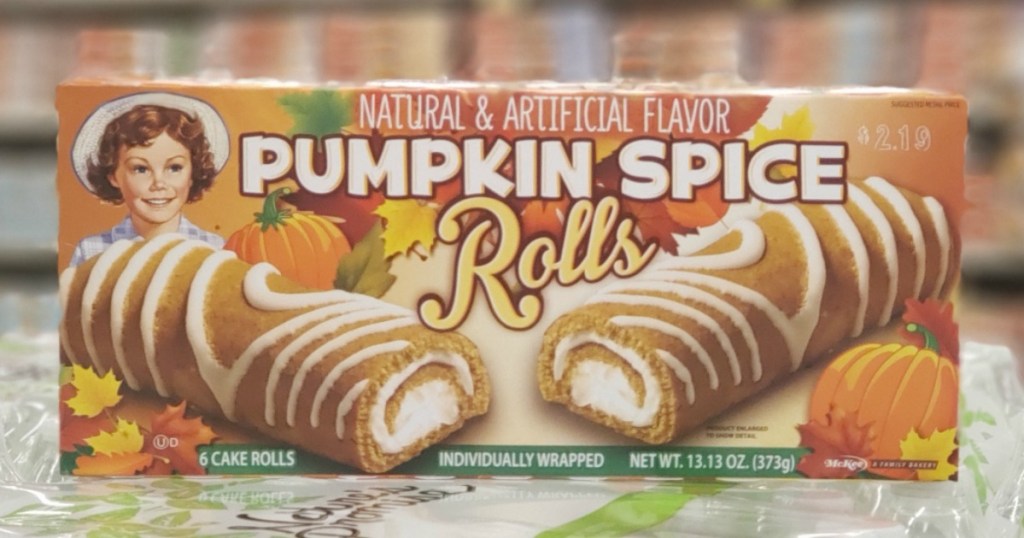 Little Debbie Pumpkin Spice Rolls