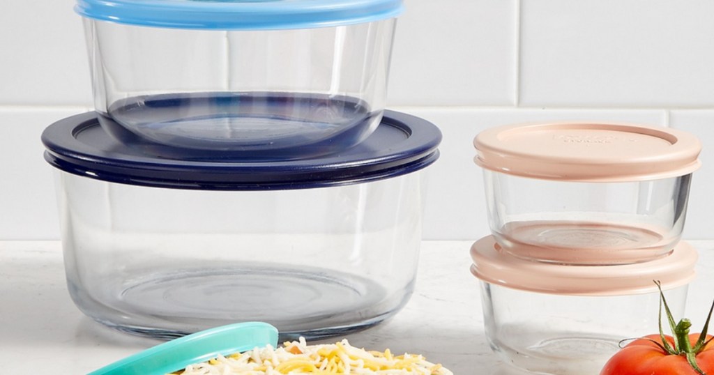 Pyrex Glass Storage