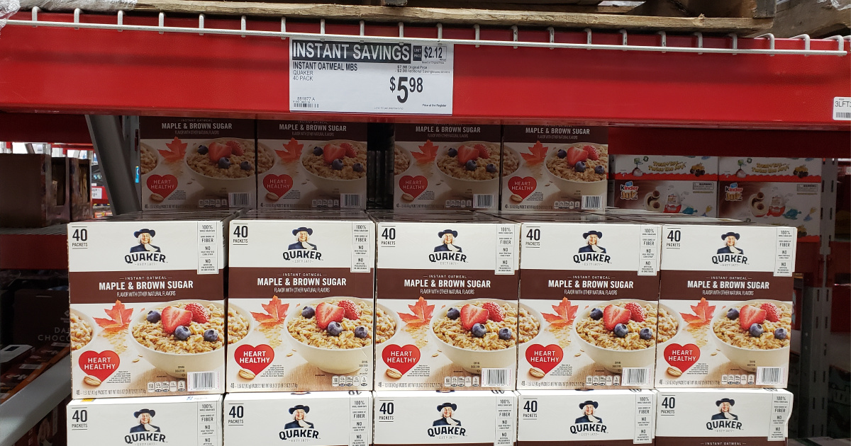 Quaker Instant Oatmeal