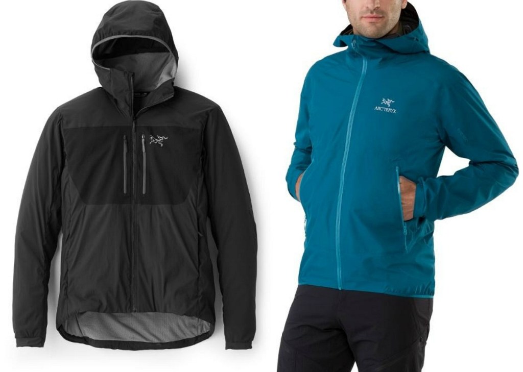 REI Arc'teryx Men's hoodies and jackets