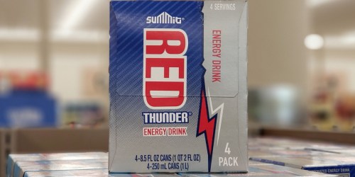 Have You Tried ALDI’s Summit Red Thunder Energy Drinks? One Reader Claims They are Red Bull Copycat…