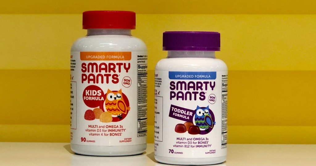 Smarty Pants Vitamins on shelf at Target