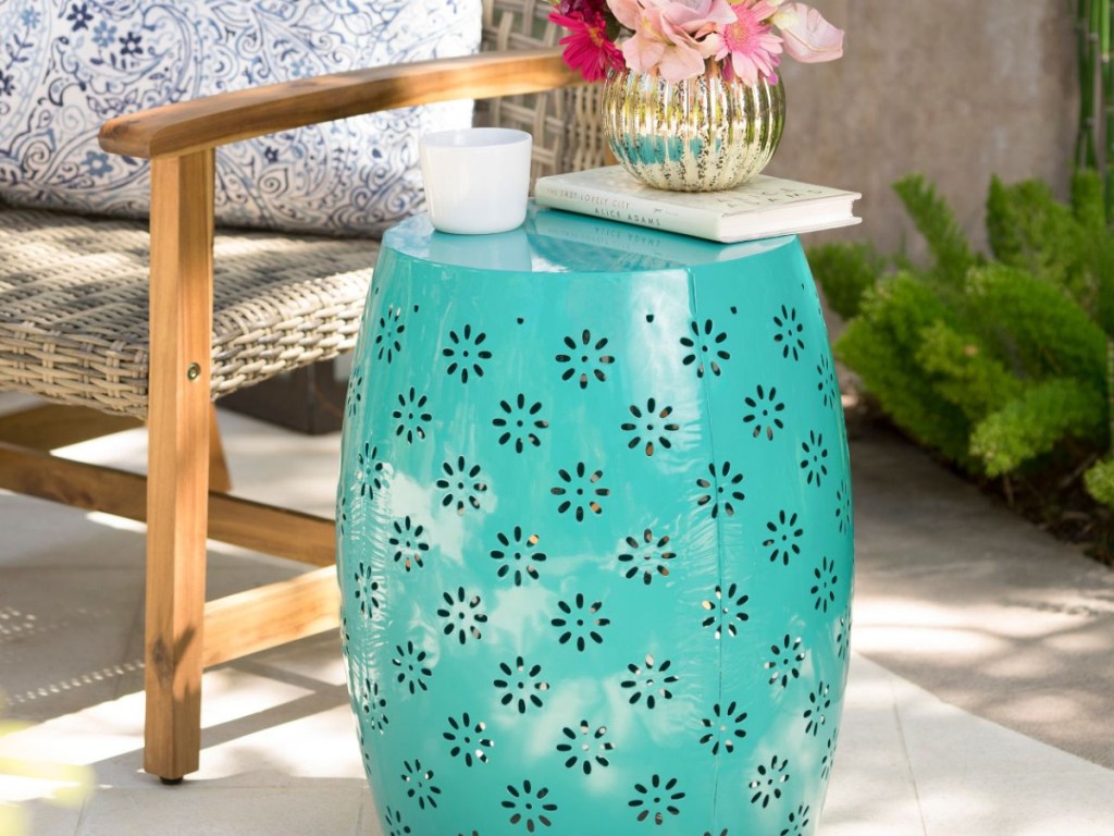 Soleil 15" Iron Side Table - Christopher Knight Home