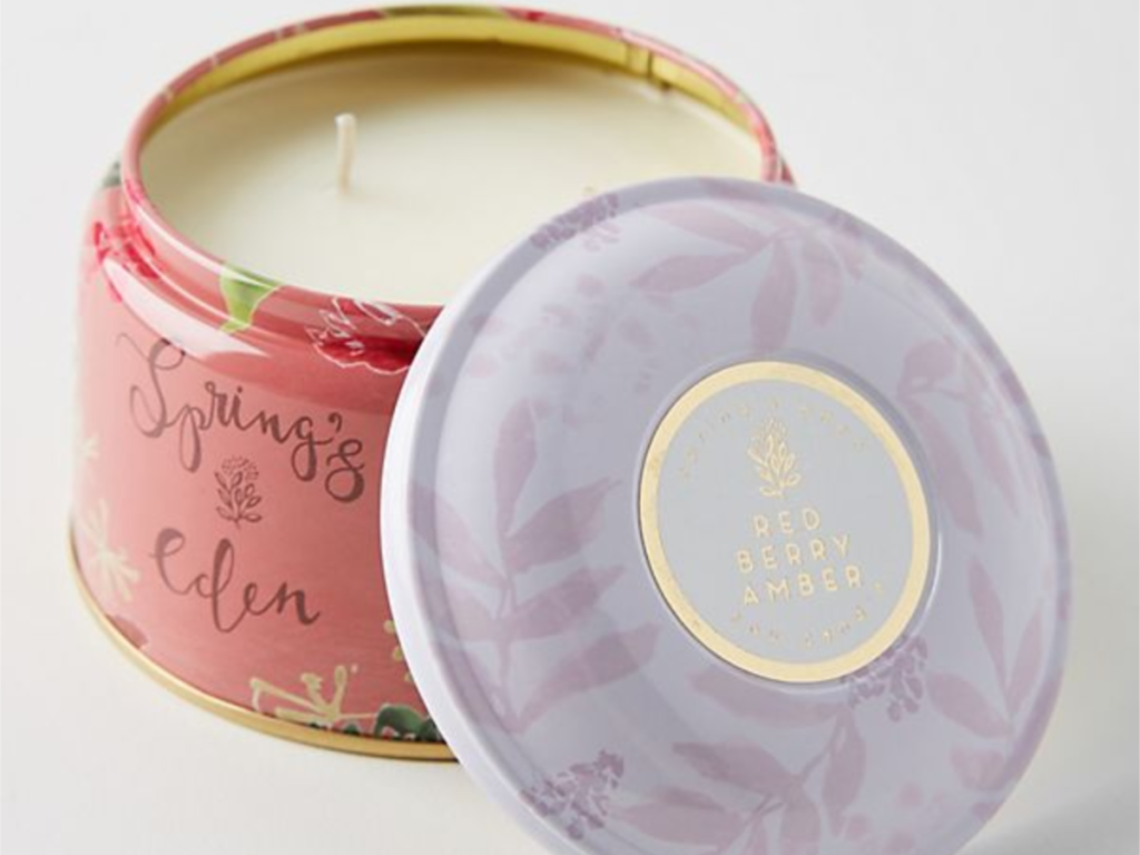 Spring's Eden Tin Candle