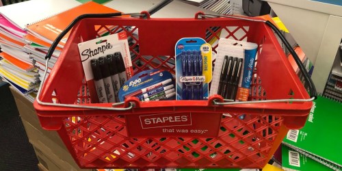 Staples School Supply Deals 8/4-8/10 | 15¢ Folders, 25¢ Notebooks & More