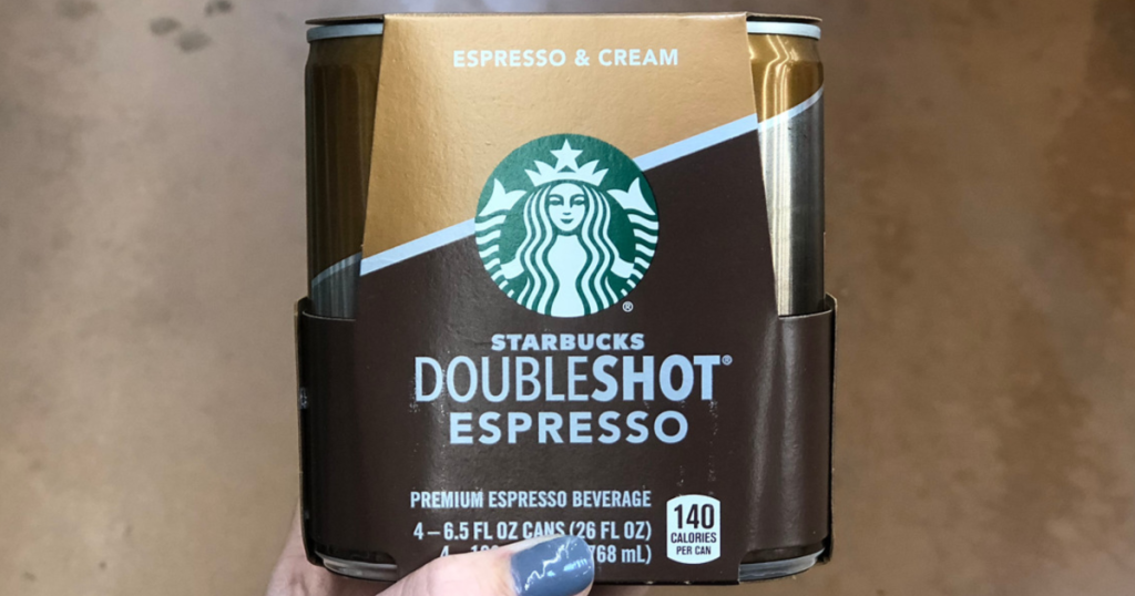 Starbucks Espresso & Cream Doubleshot Espresso 4-Pack