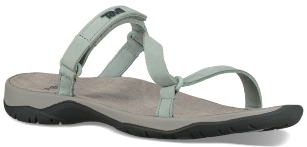 Teva Women's Gray Mist Elzada Leather Sandal