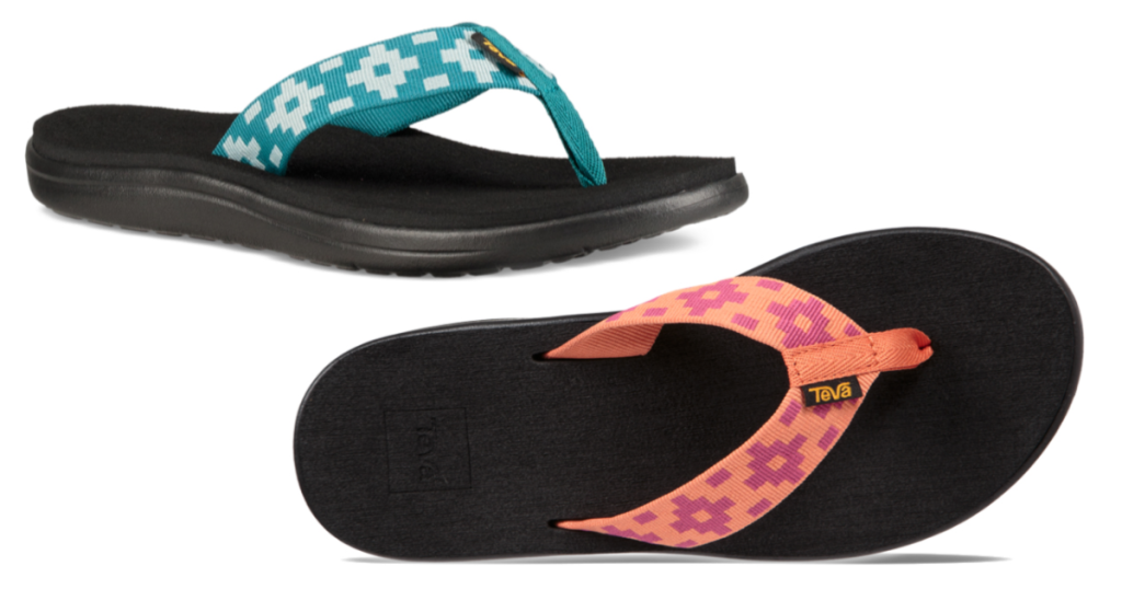Teva Women's Maya Check Voya Flip-Flops