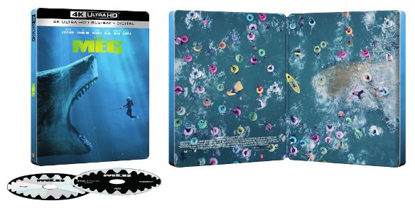 The Meg movie and steelbook