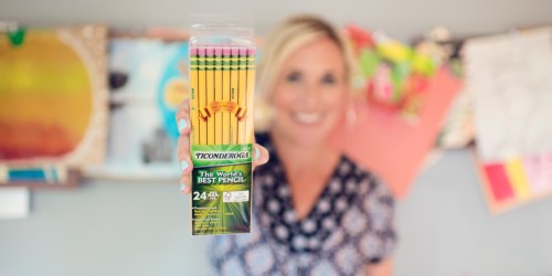 Ticonderoga #2 Pencils 24-Pack Just $3.49 on Amazon | Stock Up for School