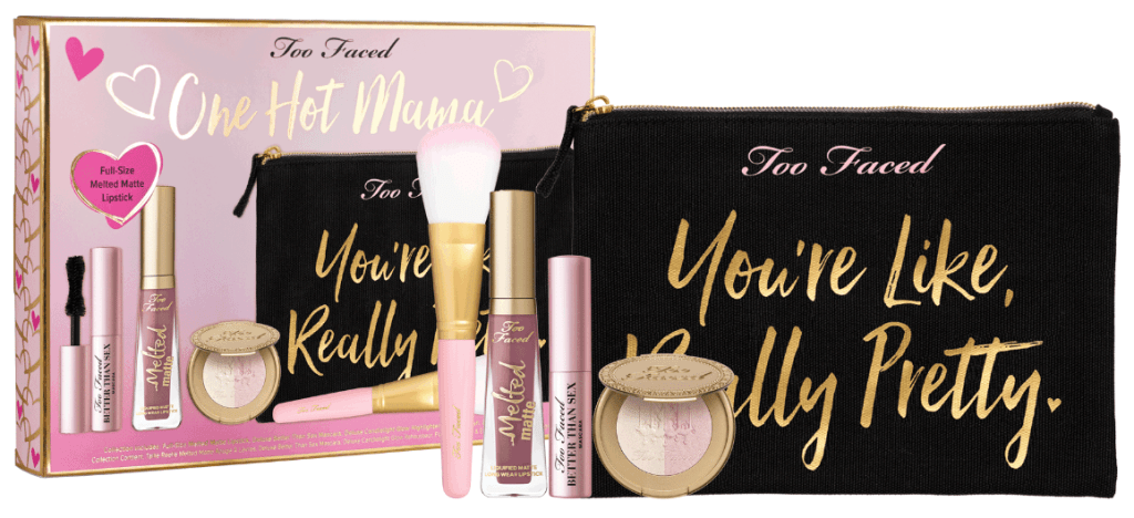 Too Faced One Hot Mama Set Ultimate On-The-Go Makeup Collection