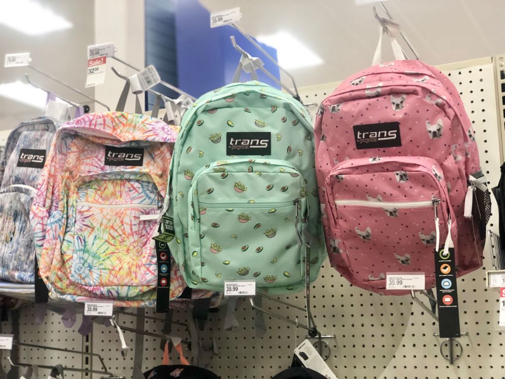 Trans by Jansport Backpacks shelf at target